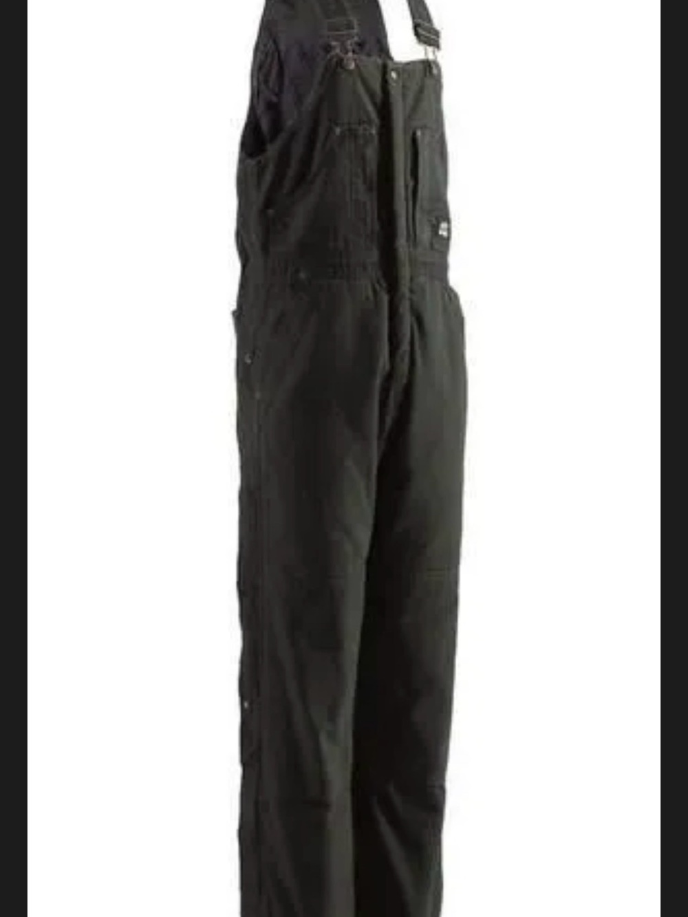 Men's Berne Apparel Heartland Washed Duck Bibs-coveralls